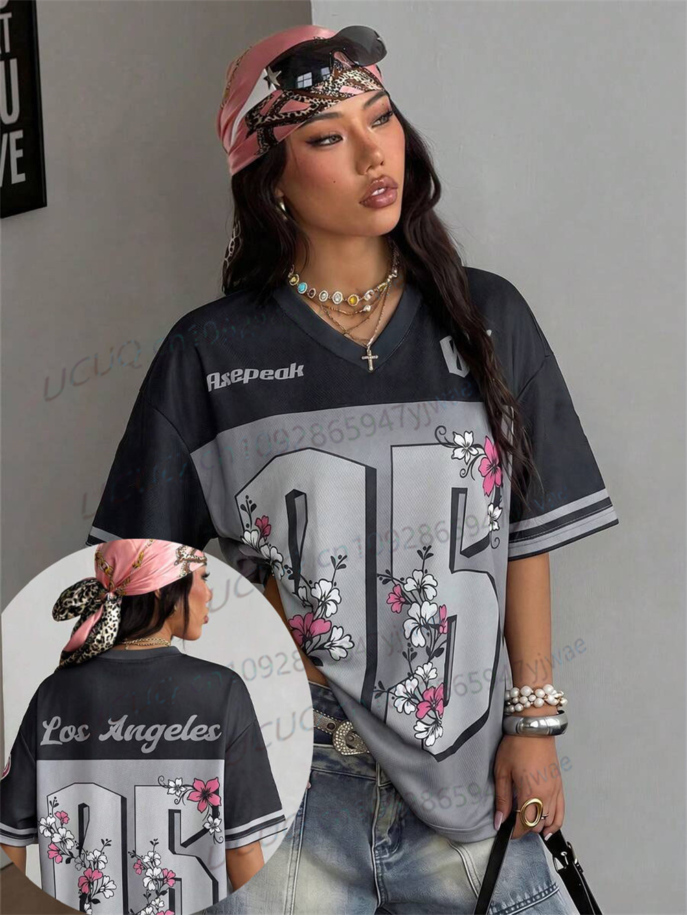 تي شيرت نسائي صيفي بتصميم أزها - مراجعة Street Fashion In Japanese وسعره