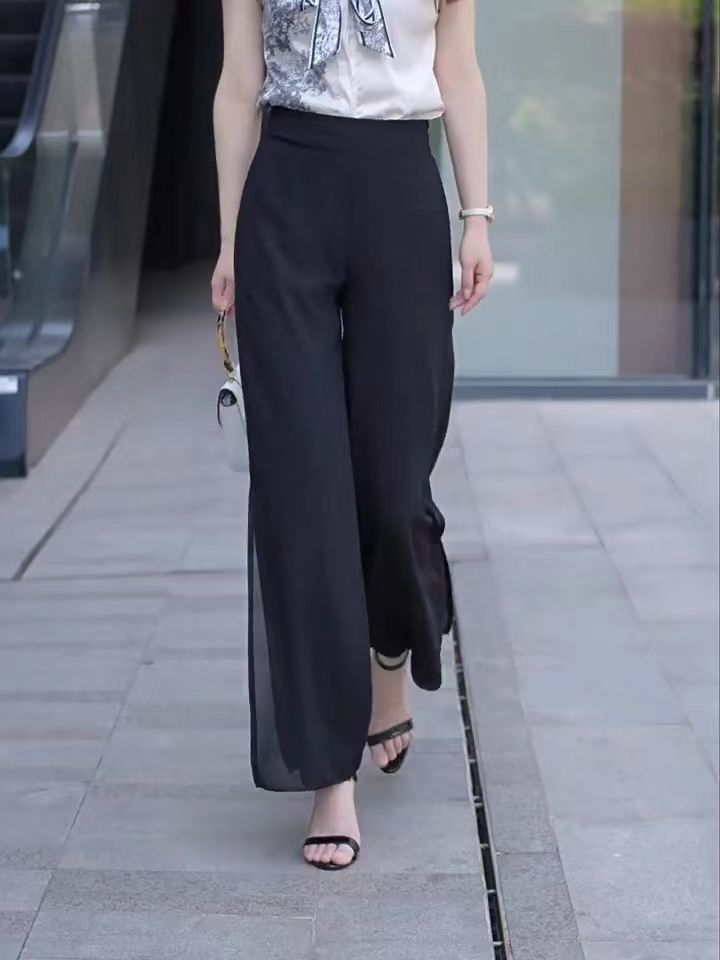 ارتفاع الشق الصلبة الأسود فضفا - مراجعة Fashion Street Yoga وسعره