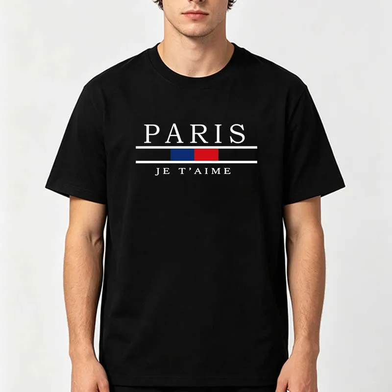 تي شيرتات باريس بطباعة جرافيك  - مراجعة Street Fashion In Paris وسعره