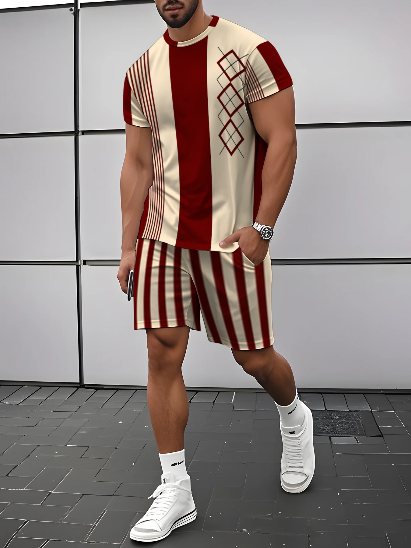 طقم صيفي جديد للرجال لعام 2026 - مراجعة Street Fashion Summer 2026 وسعره