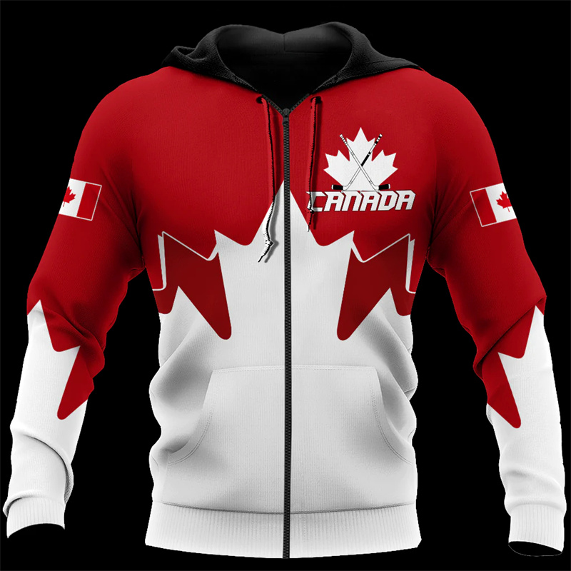 جيل ورق القيقب بغطاء رأس بسحاب - مراجعة Street Fashion Canada وسعره