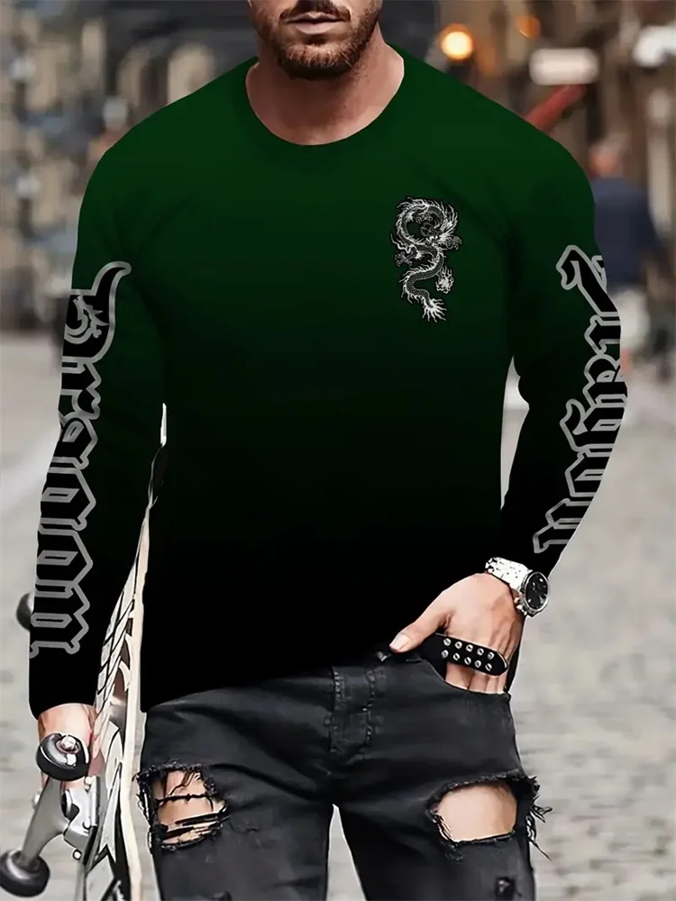 تي شيرت رجالي بأكمام طويلة ويا - مراجعة Street Fashion Jersey وسعره